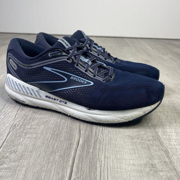 Brooks Beast GTS 23 Men’s Size 13 Medium D Blue Athletic Road Running Shoes C - Picture 4 of 10